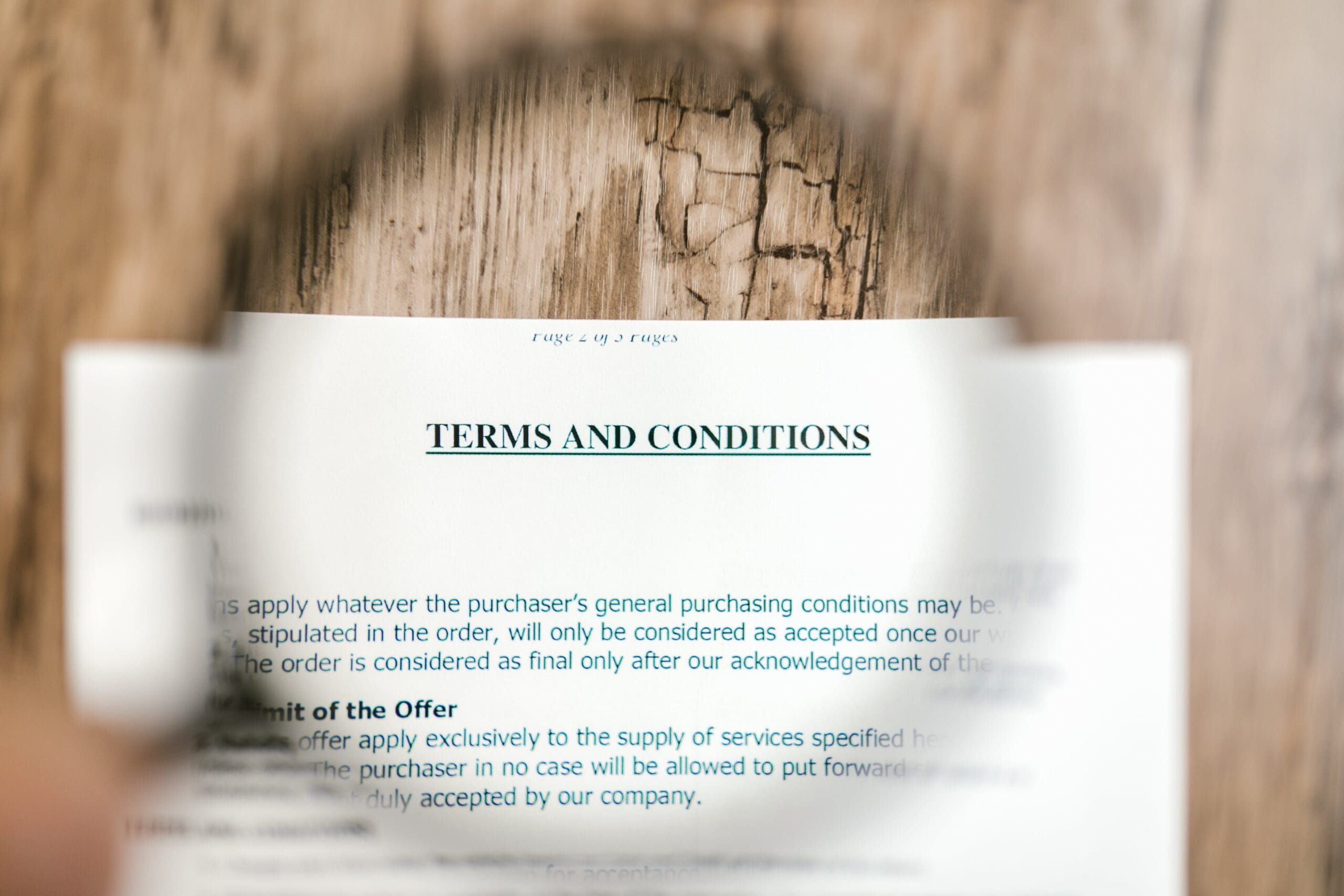 What are your terms and conditions? July 2025 Featured Image